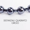 Immagine di Bracciale elastico in pietra ematite 8 MM