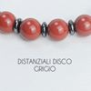 Immagine di Bracciale elastico in pietra diaspro rosso 8MM