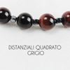 Immagine di Bracciale elastico in pietra occhio di bue 8MM