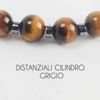 Immagine di Bracciale elastico in pietra occhio di tigre 8MM