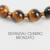 Immagine di Bracciale elastico in pietra occhio di tigre 8MM